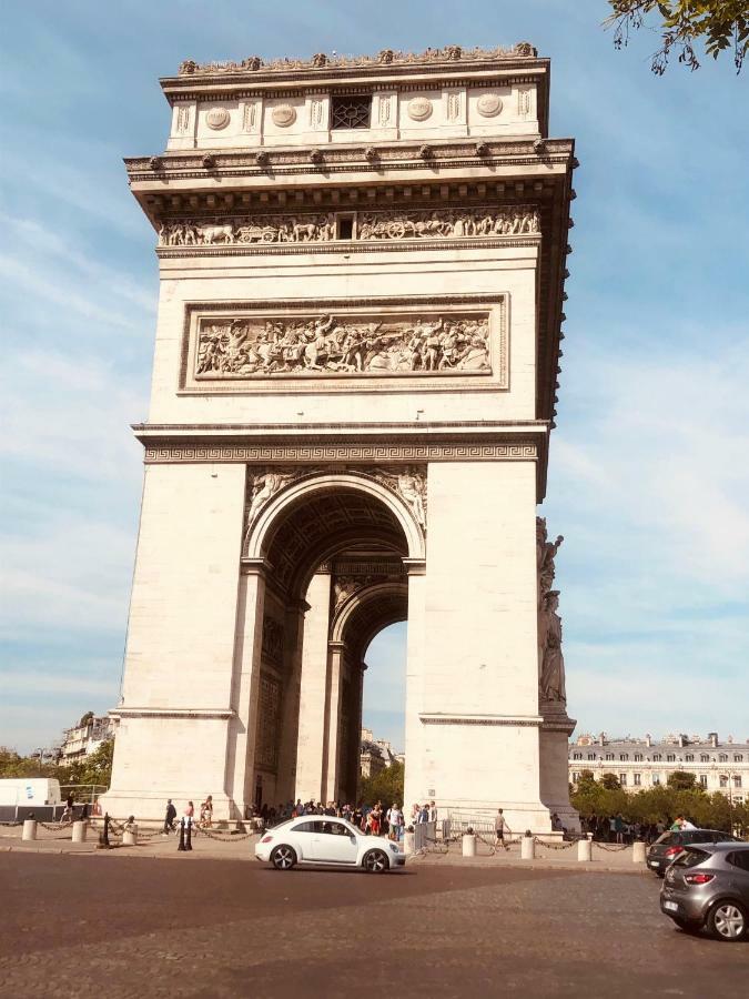 شقة Au Pied De La Tour Eiffel Trocadero باريس المظهر الخارجي الصورة